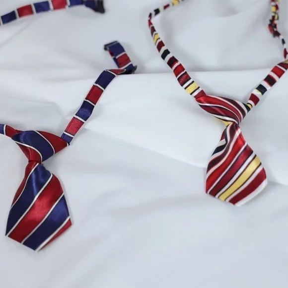 🅽🅴🆆 striped adjustable dog tie cat pet tie, funny pet ties dog cat clothes - Picture 10 of 11